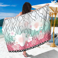 Japanese Kocho Pattern Sarong Insect Pillar Butterfly Flower Fairy - Polynesian Pride