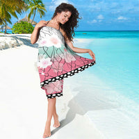 Japanese Kocho Pattern Sarong Insect Pillar Butterfly Flower Fairy - Polynesian Pride