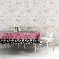 Japanese Kocho Pattern Tablecloth Insect Pillar Butterfly Flower Fairy - Polynesian Pride