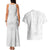 Samoa Lotu Tamaiti Couples Matching Tank Maxi Dress and Hawaiian Shirt Polynesian White Sunday Simple LT9 - Polynesian Pride