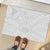 Samoa Lotu Tamaiti Rubber Doormat Polynesian White Sunday Simple LT9 - Polynesian Pride