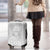 Personalised Tonga White Sunday Luggage Cover Tropical Plant With Polynesian Pattern LT9 - Polynesian Pride