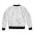 Tonga White Sunday Bomber Jacket Polynesian Plumeria Tribal Simple LT9 - Polynesian Pride