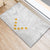 Tonga White Sunday Rubber Doormat Polynesian Plumeria Tribal Simple LT9 - Polynesian Pride