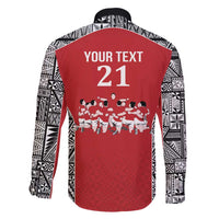 Custom Tonga Rugby Mate Ma'a Family Matching Mermaid Dress and Hawaiian Shirt Tonga XIII Make History Pacific Champions LT9 - Polynesian Pride