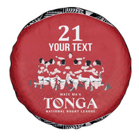 Custom Tonga Rugby Mate Ma'a Spare Tire Cover Tonga XIII Make History Pacific Champions