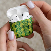 Hawaii Lei with Tribal Quilt Motif AirPods Case - Polynesian Pride