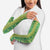 Hawaii Lei with Tribal Quilt Motif Arm Sleeves - Polynesian Pride