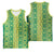 Hawaii Lei with Tribal Quilt Motif Basketball Jersey - Polynesian Pride
