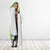 Hawaii Lei with Tribal Quilt Motif Hooded Blanket