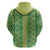 Hawaii Lei with Tribal Quilt Motif Hoodie