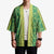 Hawaii Lei with Tribal Quilt Motif Kimono - Polynesian Pride