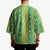 Hawaii Lei with Tribal Quilt Motif Kimono - Polynesian Pride