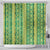 Hawaii Lei with Tribal Quilt Motif Shower Curtain