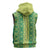Hawaii Lei with Tribal Quilt Motif Sleeveless Hoodie - Polynesian Pride