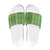 Hawaii Lei with Tribal Quilt Motif Slide Sandals - Polynesian Pride