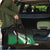 Green Silver Fern Spirit Taniko Tukutuku Personalised Travel Bag - Polynesian Pride