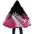 Pink Silver Fern Spirit Taniko Tukutuku Personalised Cloak - Polynesian Pride