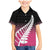 Pink Silver Fern Spirit Taniko Tukutuku Personalised Family Matching Mermaid Dress and Hawaiian Shirt