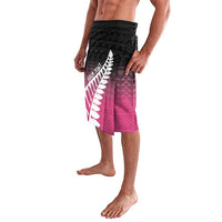 Pink Silver Fern Spirit Taniko Tukutuku Personalised Lavalava