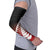 Red Silver Fern Spirit Taniko Tukutuku Personalised Arm Sleeves - Polynesian Pride