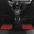 Red Silver Fern Spirit Taniko Tukutuku Personalised Car Mats