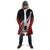 Red Silver Fern Spirit Taniko Tukutuku Personalised Cloak - Polynesian Pride