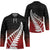 Red Silver Fern Spirit Taniko Tukutuku Personalised Hockey Jersey - Polynesian Pride