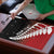 Red Silver Fern Spirit Taniko Tukutuku Personalised Puzzle - Polynesian Pride