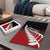 Red Silver Fern Spirit Taniko Tukutuku Personalised Puzzle - Polynesian Pride