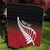 Red Silver Fern Spirit Taniko Tukutuku Personalised Quilt