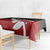 Red Silver Fern Spirit Taniko Tukutuku Personalised Tablecloth