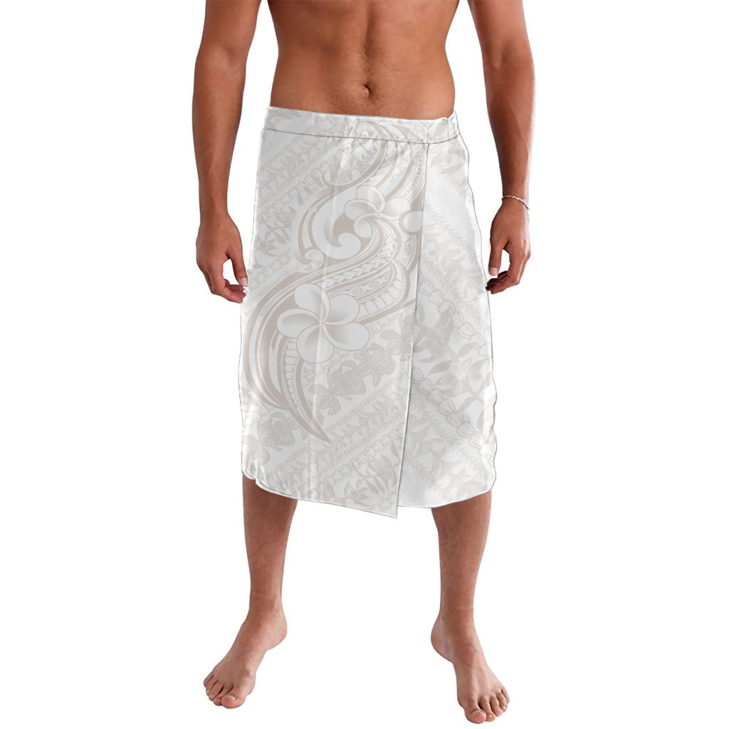 Hawaii Plumeria Lokelani Pikake Lei Lavalava Sandy Beige Polynesian Tattoo