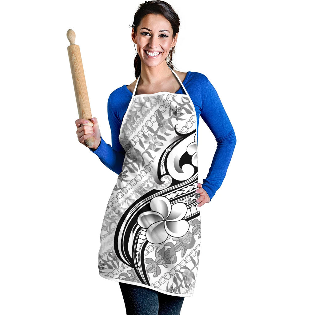 Hawaii Plumeria Lokelani Pikake Lei Apron Ele'ele Polynesian Tattoo