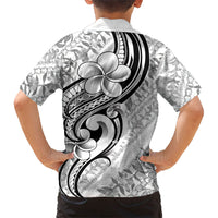 Hawaii Plumeria Lokelani Pikake Lei Hawaiian Shirt Ele'ele Polynesian Tattoo