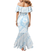 Hawaii Plumeria Lokelani Pikake Lei Family Matching Mermaid Dress and Hawaiian Shirt Uliuli Polynesian Tattoo