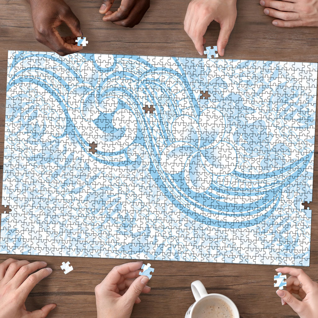 Hawaii Plumeria Lokelani Pikake Lei Puzzle Uliuli Polynesian Tattoo