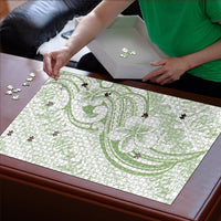 Hawaii Plumeria Lokelani Pikake Lei Puzzle Oma'oma'o Polynesian Tattoo