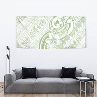 Hawaii Plumeria Lokelani Pikake Lei Tapestry Oma'oma'o Polynesian Tattoo