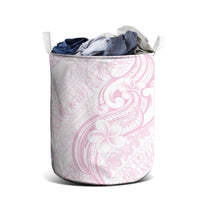 Hawaii Plumeria Lokelani Pikake Lei Laundry Basket Poni Mama Polynesian Tattoo
