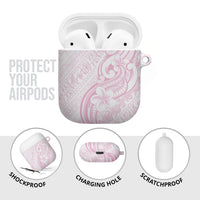 Hawaii Plumeria Lokelani Pikake Lei AirPods Case Poni Mama Polynesian Tattoo