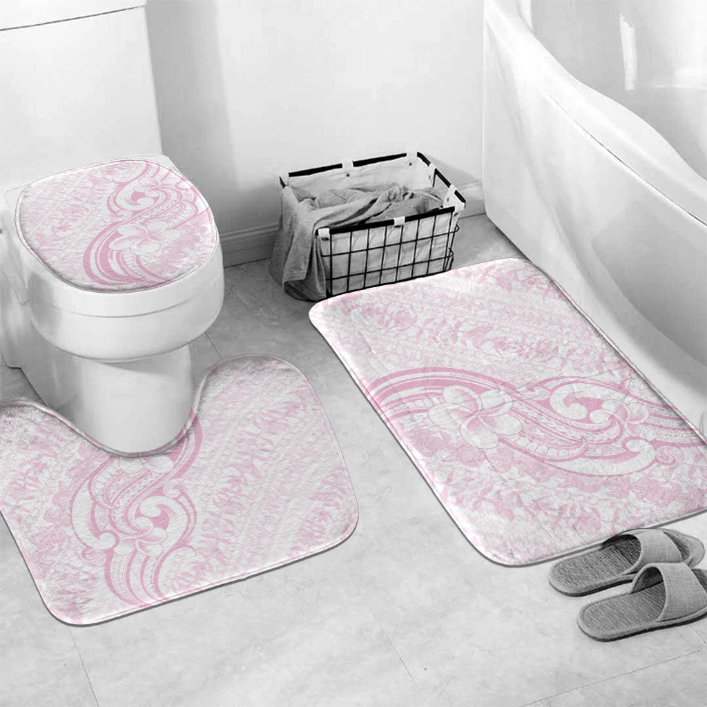 Hawaii Plumeria Lokelani Pikake Lei Bathroom Set Poni Mama Polynesian Tattoo