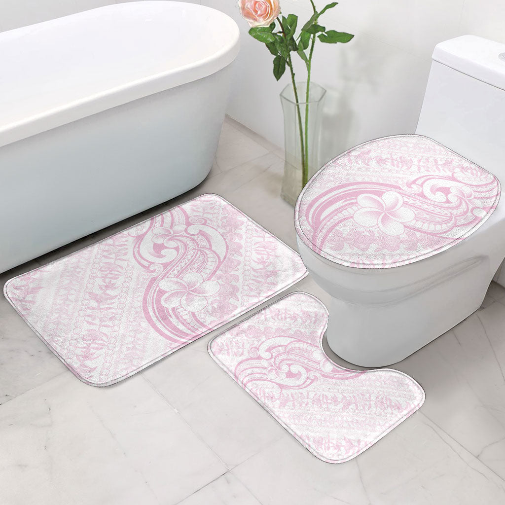 Hawaii Plumeria Lokelani Pikake Lei Bathroom Set Poni Mama Polynesian Tattoo