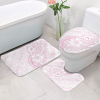 Hawaii Plumeria Lokelani Pikake Lei Bathroom Set Poni Mama Polynesian Tattoo