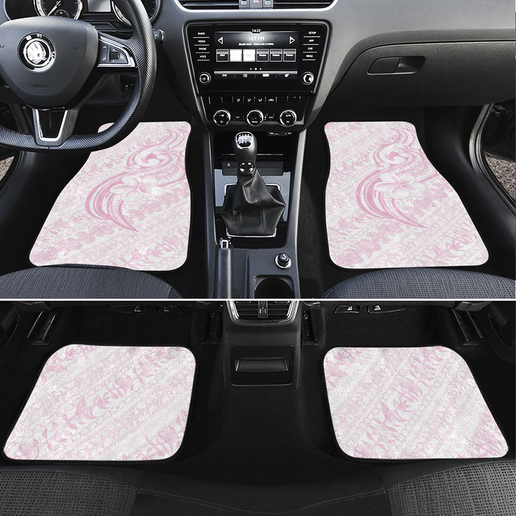 Hawaii Plumeria Lokelani Pikake Lei Car Mats Poni Mama Polynesian Tattoo