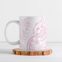 Hawaii Plumeria Lokelani Pikake Lei Ceramic Mug Poni Mama Polynesian Tattoo