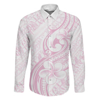 Hawaii Plumeria Lokelani Pikake Lei Family Matching Off The Shoulder Long Sleeve Dress and Hawaiian Shirt Poni Mama Polynesian Tattoo