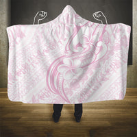 Hawaii Plumeria Lokelani Pikake Lei Hooded Blanket Poni Mama Polynesian Tattoo