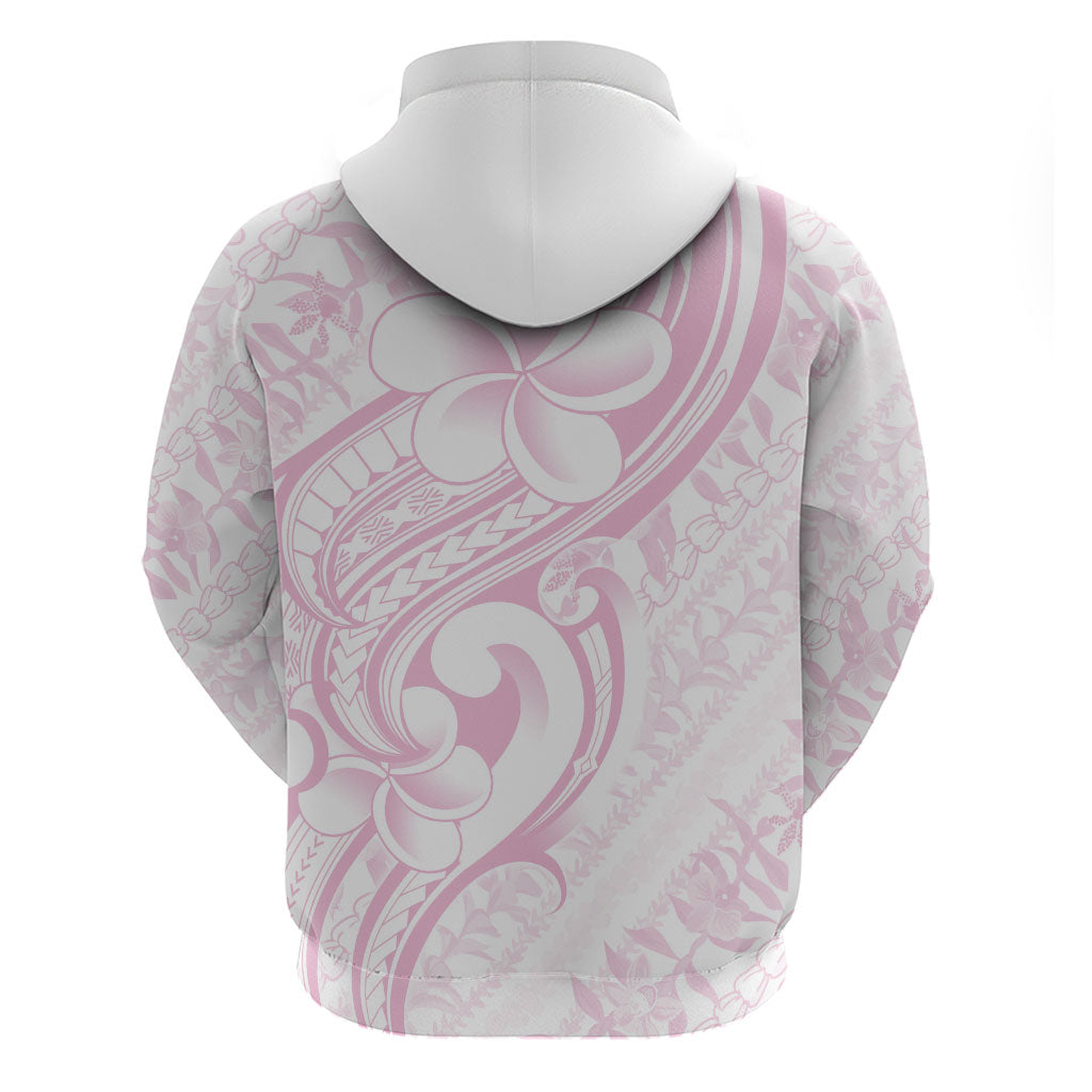 Hawaii Plumeria Lokelani Pikake Lei Hoodie Poni Mama Polynesian Tattoo