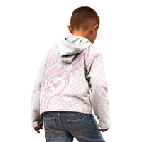 Hawaii Plumeria Lokelani Pikake Lei Kid Hoodie Poni Mama Polynesian Tattoo
